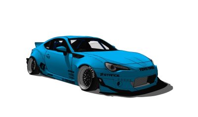 超精细汽车模型 丰田 Toyota - GT86